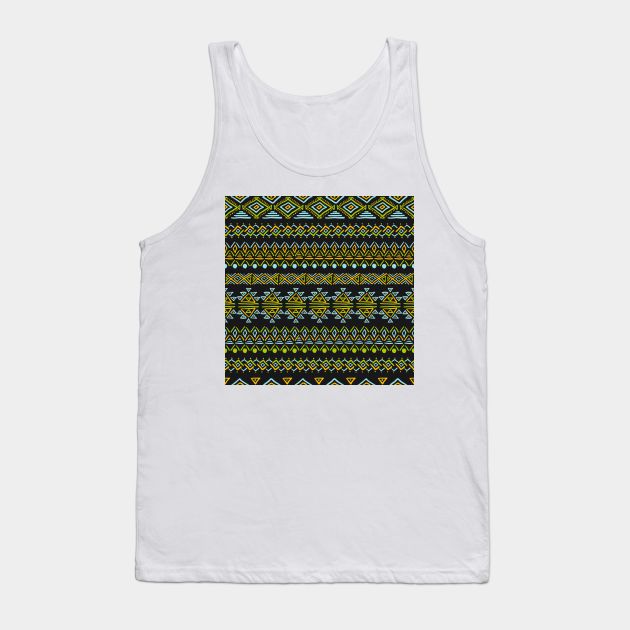 Set of geometric seamless patterns Tank Top by Olga Berlet